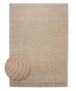 Scandinavian rug - Contour Curve beige - overzicht, thumbnail