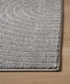 Scandinavian rug - Contour Curve grey - close up