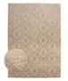 Scandinavian Rug - Contour Diamond Beige - overzicht, thumbnail