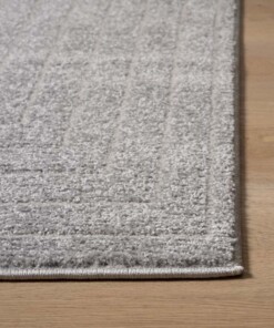 Scandinavian rug - Contour Edge grey - close up, thumbnail