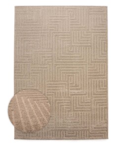 Scandinavian Rug - Contour Gem Beige - overzicht, thumbnail