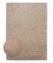 Scandinavian rug - Contour Leaf beige - overzicht, thumbnail