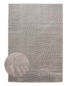 Scandinavian rug - Contour Leaf grey - overzicht