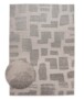 Scandinavian Rug - Contour Stone Grey - overzicht, thumbnail