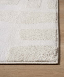 Scandinavian Rug - Contour Stone Cream - close up, thumbnail