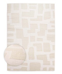Scandinavian Rug - Contour Stone Cream - overzicht, thumbnail