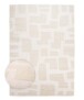 Scandinavian Rug - Contour Stone Cream - overzicht, thumbnail