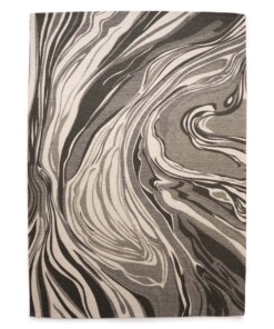 Marble rug - Weave Marble grey/black - overzicht