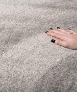Velvet rug - Flair grey - close up