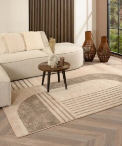 Abstract rug - Ease Echo beige
