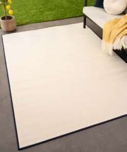Plain outdoor rug - Flip dark blue