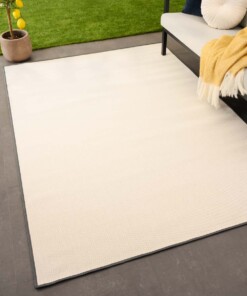 Plain outdoor rug - Flip grey