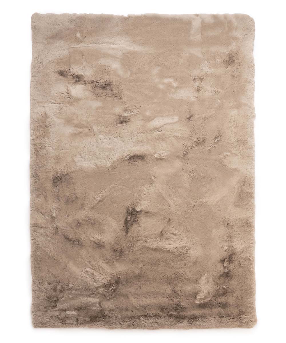 Fluffy rug - Comfy Deluxe taupe - overzicht Fluffy rug - Comfy Deluxe taupe - overzicht