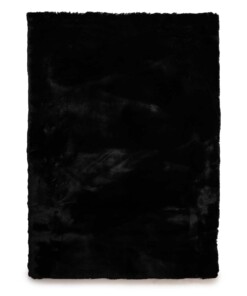 Fluffy rug - Comfy Deluxe black - overzicht