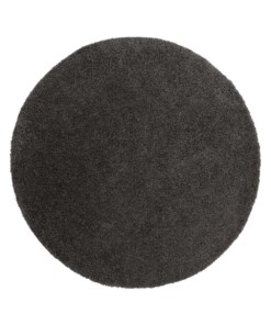 Round thick rug - Shaggy Trend grey - overzicht