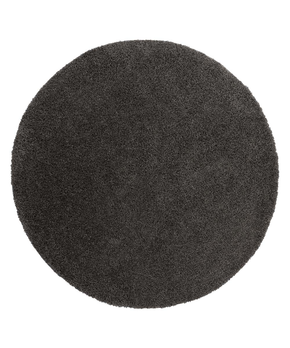 Round thick rug - Shaggy Trend grey - overzicht Round thick rug - Shaggy Trend grey - overzicht