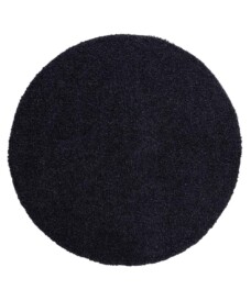 Round thick rug - Shaggy Trend navy blue - overzicht, thumbnail