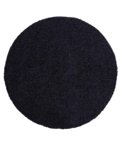 Round thick rug - Shaggy Trend navy blue - overzicht