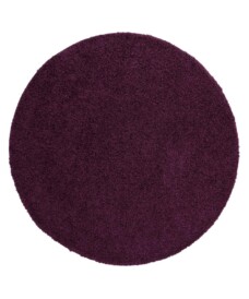 Round thick rug - Shaggy Trend purple - overzicht, thumbnail