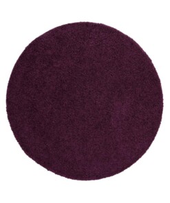 Round thick rug - Shaggy Trend purple - overzicht, thumbnail Round thick rug - Shaggy Trend purple - overzicht, thumbnail
