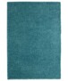 Thick rug - Shaggy Trend turquoise - overzicht, thumbnail