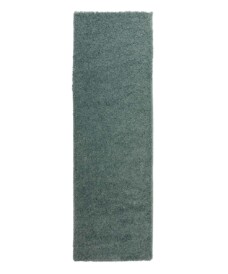 Runner rug thick - Shaggy Trend light blue - overzicht, thumbnail