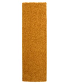 Runner rug thick - Shaggy Trend mustard yellow - overzicht
