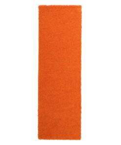 Runner rug thick - Shaggy Trend orange - overzicht, thumbnail