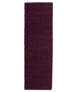Runner rug thick - Shaggy Trend purple - overzicht