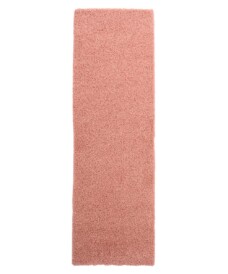 Runner rug thick - Shaggy Trend pink - overzicht, thumbnail