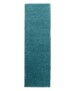 Runner rug thick - Shaggy Trend turquoise - overzicht, thumbnail