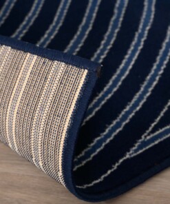 Japandi rug - Ease Akira dark blue