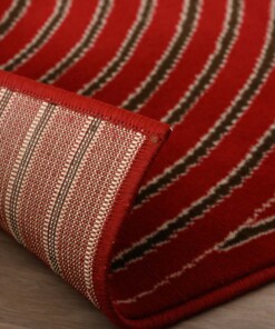 Japandi rug - Ease Akira red