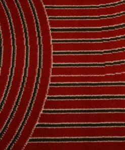 Japandi rug - Ease Akira red