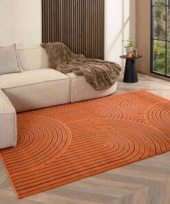 Japandi rug - Ease Akira terra