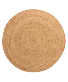 Round jute rug​ - Aime natural - overzicht, thumbnail