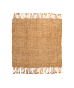 Square jute rug - Chunky natural - overzicht