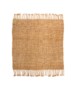Square jute rug - Chunky natural - overzicht, thumbnail