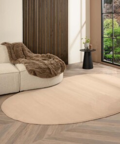 Organic shaped rug - Ease Pebble beige
