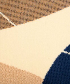 Organic shaped rug - Ease Stone blue