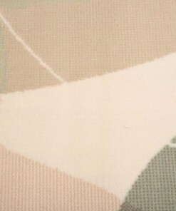 Organic shaped rug - Ease Stone soft green