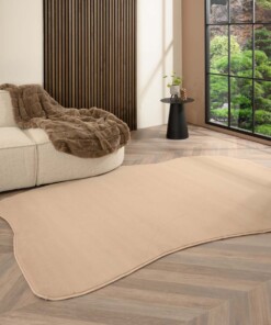 Organic shaped rug - Ease Flow beige