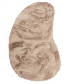 Fluffy rug organic - Comfy Plus taupe - overzicht, thumbnail