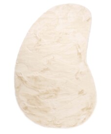 Fluffy rug organic - Comfy Plus cream - overzicht, thumbnail