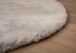 Fluffy rug organic - Comfy Plus light grey - close up, thumbnail