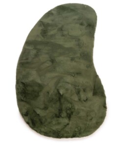 Fluffy rug organic - Comfy Plus olive green - overzicht