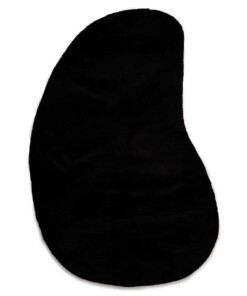 Fluffy rug organic - Comfy Plus black - overzicht, thumbnail