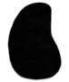 Fluffy rug organic - Comfy Plus black - overzicht, thumbnail