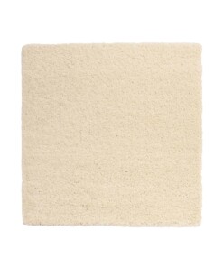 Square thick rug - Shaggy Trend cream - overzicht