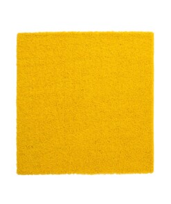Square thick rug - Shaggy Trend yellow - overzicht, thumbnail